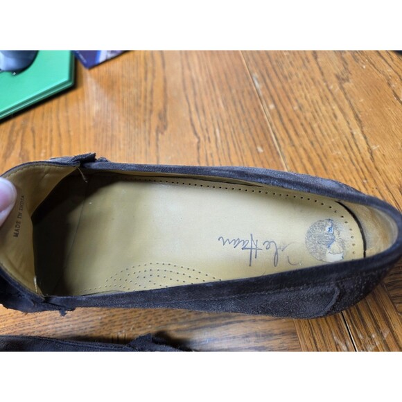 Cole Haan Bit Loafer C07669 Brown Suede Horsebit Lug Sole Mens 9M main image 5